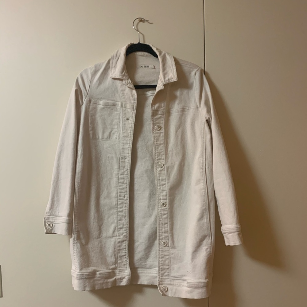 White Demin Jacket